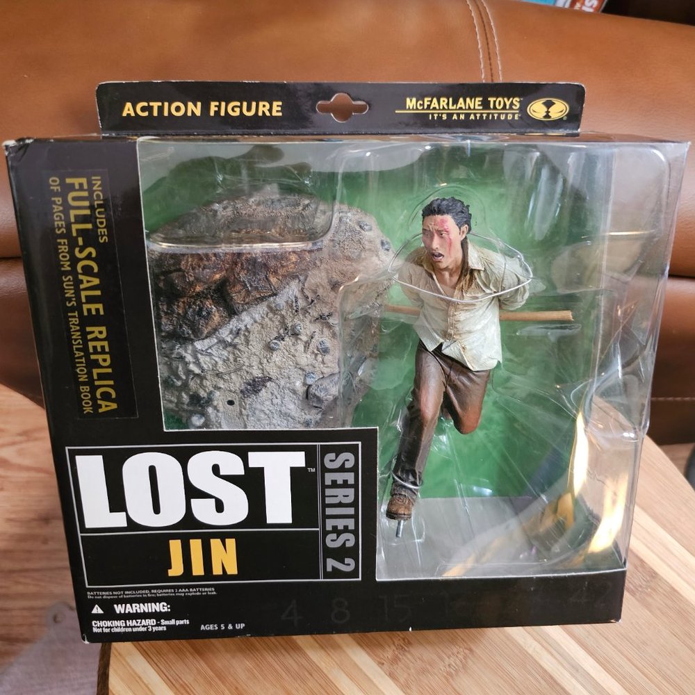 LOST Figure: Jin, McFarlane Toys Series 2, NIB, LOST memorabilia, collectible